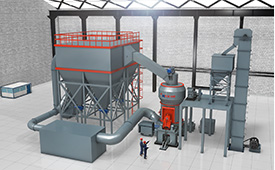 HLM系列立式磨粉机